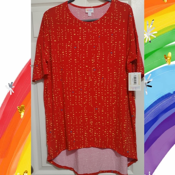 ❣️LuLaRoe Irma High-Low Long Tunic Top - Picture 1 of 5